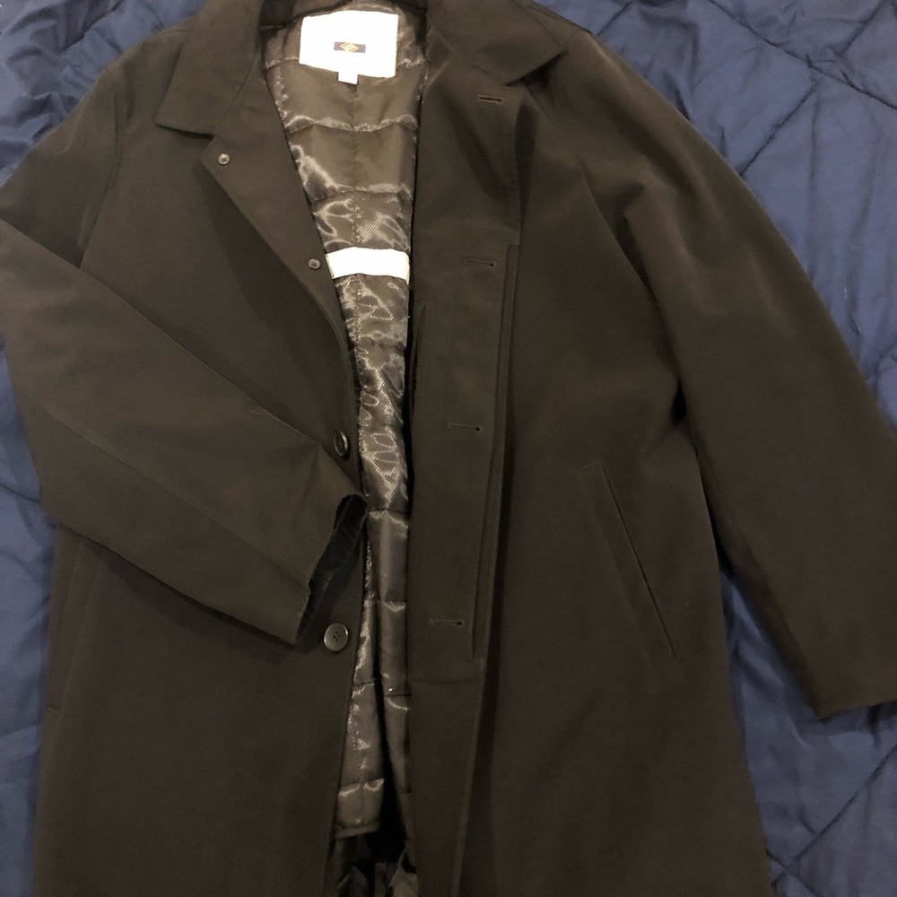 Joseph Abboud Classic Black Coat